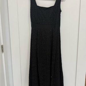 Francesca's Collections Black Maxi Dress
